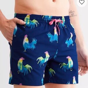Chubbies Men’s The Fowl Play Stretch Swim Trunks | XL Navy